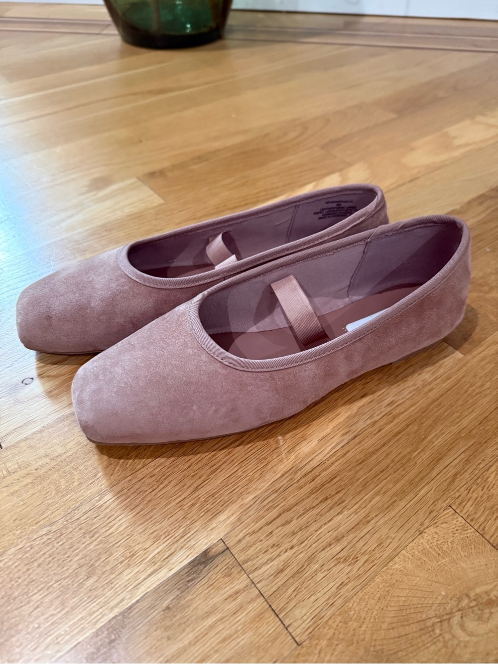 Steve Madden Reyna Mary Jane Ballet Flat - pink nude Size 8